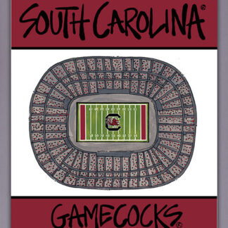 South Carolina Gamecocks Garden Flag – 12” X 18” – Red Banner For Outdoor Decor