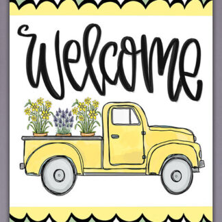Welcome Yellow Truck