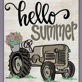 Hello Summer Tractor