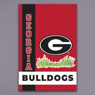 GA UNIV GARDEN FLAG