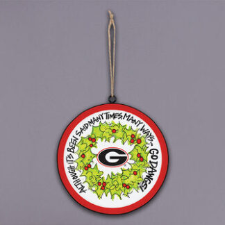 GA Metal Ornament