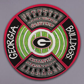 GA ROUND STADIUM PLATTER 13.5