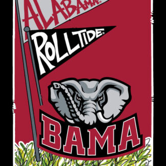 AL MASCOT FLAG