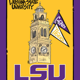 LSU CAMPUS FLAG