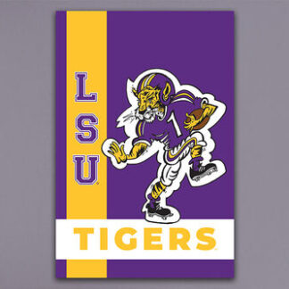 LSU UNIV GARDEN FLAG