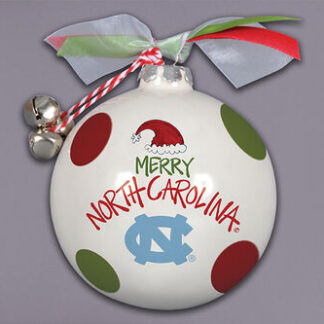 UNC Santa Hat Orn