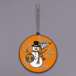 TN SNOWMAN METAL ORN