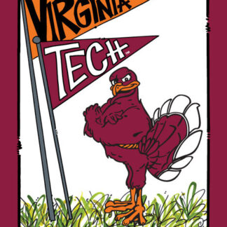 VA TECH MASCOT FLAG