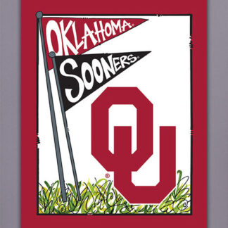 Oklahoma Sooners 40X28 House Flag