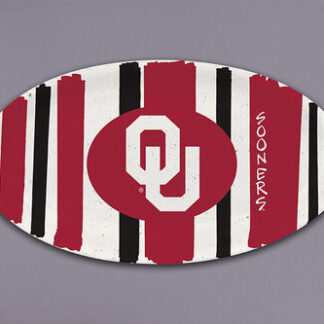 OK 12" OVAL STRIPED