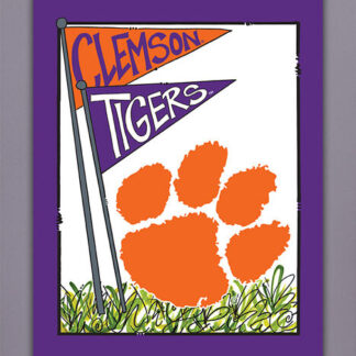 Clemson Tigers 40X28 House Flag