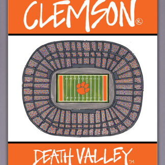 CLEMSON Stadium Flag