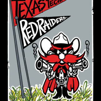 TX TECH MASCOT FLAG