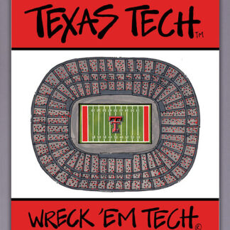 TX TECH Stadium Flag