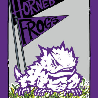 TCU MASCOT FLAG