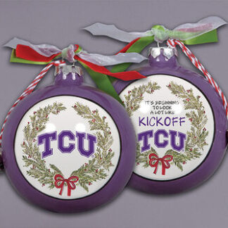 TCU Kickoff Orn