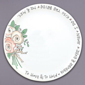 10.5 Wedding Plate