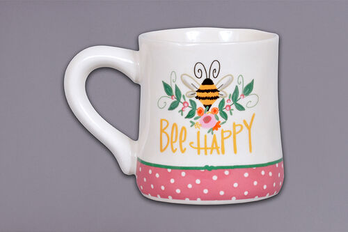 Bee Happy Mug - Sass & Belle – A WEE TOKEN