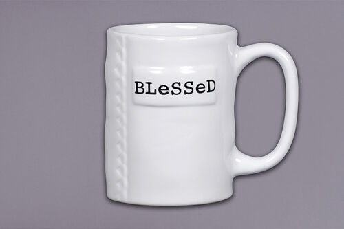 Blessed Mama Mug Add Personalization — The Blush Magnolia