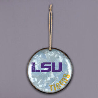 LSU Metal Ornament