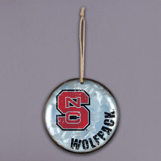 NC ST Metal Ornament