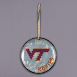 VA TECH Metal Ornament