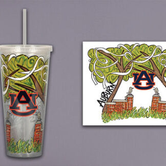 AUB 22 OZ TUMBLER WITH STRAW