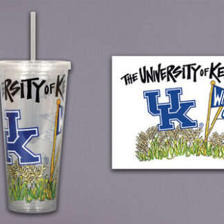 KY 22 OZ TUMBLER WITH STRAW