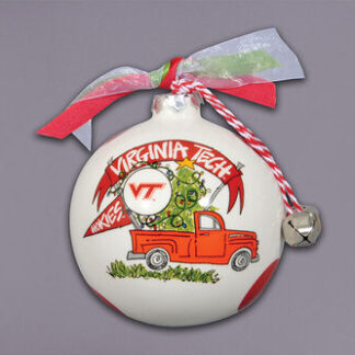 VA Tech Truck Ornament