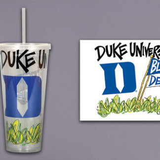 DUKE 22 OZ TUMBLER WITH STRAW