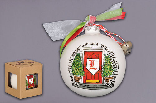 Magnolia Lane University Of Louisville Puff Ornament