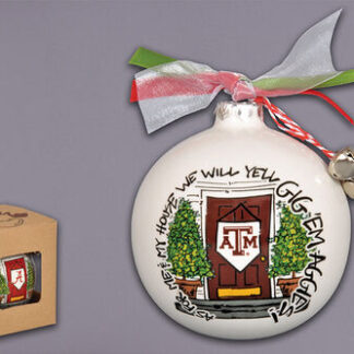 TX A&M My House Ornament