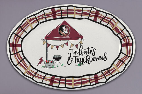 FL ST 18x12 BBQ OVAL -