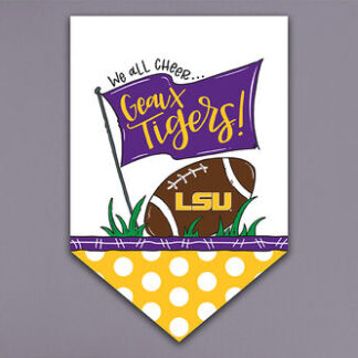 LSU WE ALL CHEER FLAG