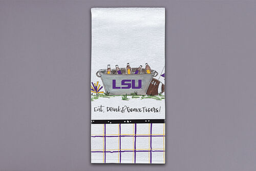 LSU Eat, Drink Handtowel