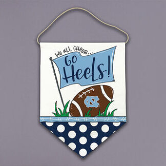 NC WE ALL CHEER DOORHANGER