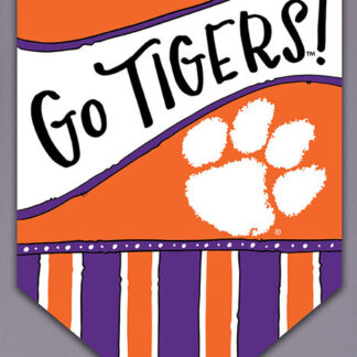 CLEMSON Dots and Stripes Flag