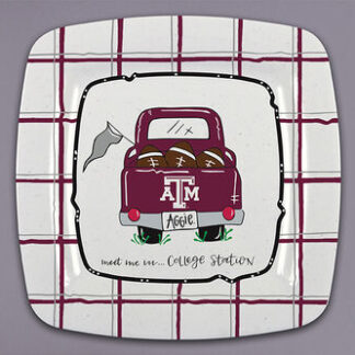 TX A&M 11 TRUCK SQUARE PLATE