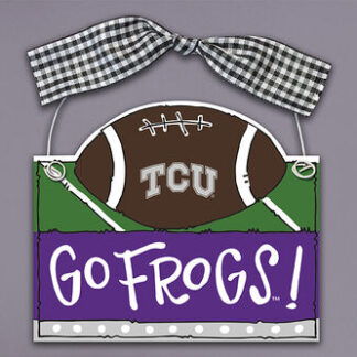 TCU Football Orn