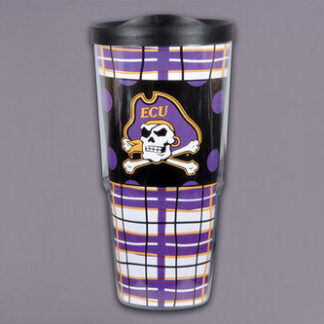 ECU 24 OZ TUMBLER W/LID