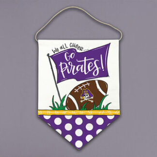 ECU WE ALL CHEER DOORHANGER