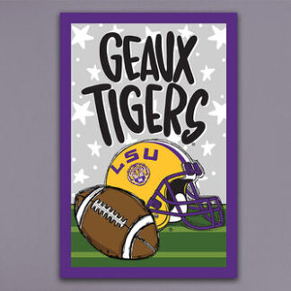 LSU Football Flag