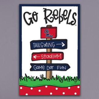 OLE MISS Sign Flag