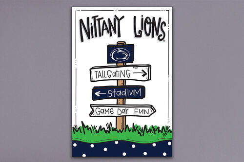 PSU Sign Flag