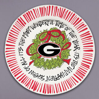 UGA Wonderful Time Plate