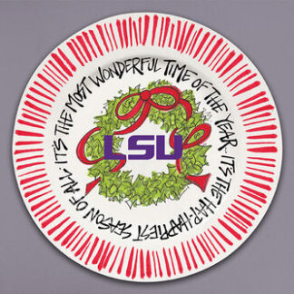 LSU Wonderful Time Plate