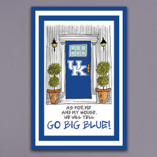 thumbnail image 2 of University Of Kentucky UK Garden Flag | 19x12 Inch Wildcats Desert Cactus Design 2 of 12