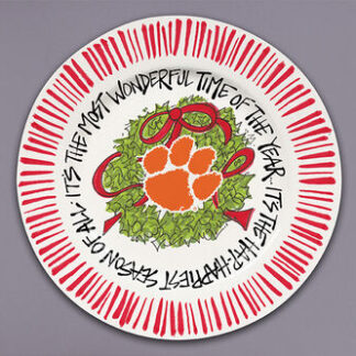 CLEMSON Wonderful Time Plate