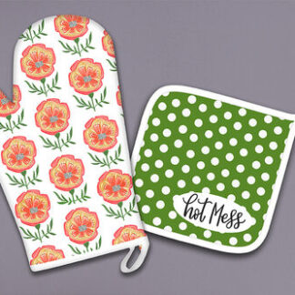 Hot mess Mitt set