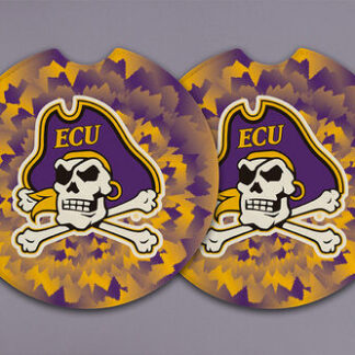 ECU Tie Dye Car Coaster